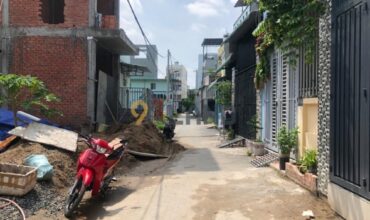<165LĐ>: BÁN ĐẤT HẺM ĐƯỜNG 22 – PHƯỜNG LINH ĐÔNG – 96M²