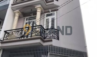 <25HBP>: NHÀ MẶT TIỀN HẺM Ô TÔ – ĐƯỜNG – P. – 58.3M2