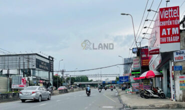 <317LX>: HÀNG ĐỘC QUYỀN – NHÀ 2 TẦNG – MẶT TIỀN QUỐC LỘ 1K – 181.4M² NGANG 4M NỞ HẬU