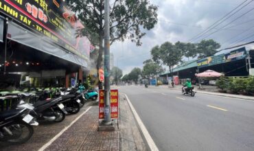<2144LT>: BÁN LÔ ĐẤT ĐẸP MẶT TIỀN KINH DOANH- GIÁ SIÊU RẺ- GẦN PHẠM VĂN ĐỒNG – 120M2 -NGANG 5M, VUÔNG VỨC- VỈA HÈ RỘNG