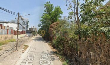 <3039TP>: LÔ ĐẤT HẺM Ô TÔ – ĐƯỜNG Ụ GHE – P. TAM PHÚ – 99.9 M2