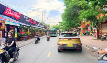 <394LC> ĐẤT MẶT TIỀN KINH DOANH- HOÀNG DIỆU 2- ĐỌAN CỰC SUNG – VỈA HÈ RỘNG – 124.2M2 NỞ HẬU 9.4M