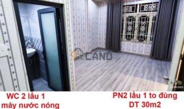 <921HBC>: BÁN GẤP NHÀ 1 TRỆT 1 LẦU HẺM – ĐƯỜNG 38 – P. HBC – 60.2 M2