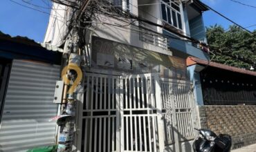 <924HBC>: BÁN GẤP NHÀ 2 TẦNG HẺM Ô TÔ – ĐƯỜNG 48 – P. HBC – 80.3 M2