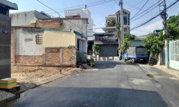 <386TNPA>: ĐẤT HẺM ĐƯỜNG 182 – TIỆN XÂY MỚI – ĐƯỜNG XE TẢI – 79M2 NGANG 4.11M