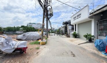 <857TT>: BÁN LÔ ĐẤT – HẺM NHỰA Ô TÔ VÀO TẬN NƠI – GẦN VÀNH ĐAI 2 – TRUNG TÂM THỦ ĐỨC – 61.14 M2