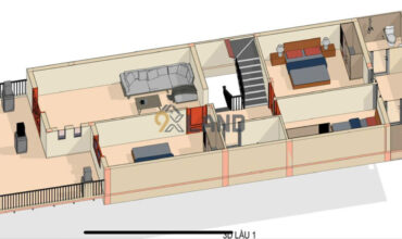 <1078LTM>: BÁN BIỆT THỰ KHU TĐC LONG BỬU – NGAY VINHOME Q.9 – 3 TẦNG – 140M2