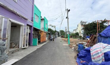<687LĐ>: BÁN ĐẤT HẺM XE HƠI – KDC AN NINH – ĐƯỜNG 26 – GẦN PHẠM VĂN ĐỒNG – 58.5 M2