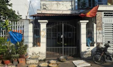 <1456LX>: BÁN NHÀ GẦN LÀNG ĐẠI HỌC QUỐC GIA – KDC ĐỒNG BỘ – HẺM XE HƠI TRÁNH NHAU – 98.7 M2