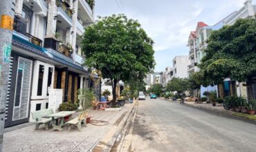 <343LX>: GIÁ RẺ NHẤT KHU DCƯ ÊM ĐỀM – DUY NHẤT 1 LÔ MẶT TIỀN ĐƯỜNG 12M – SIÊU ĐẸP- NHANH TAY KẺO LỠ – 90m²